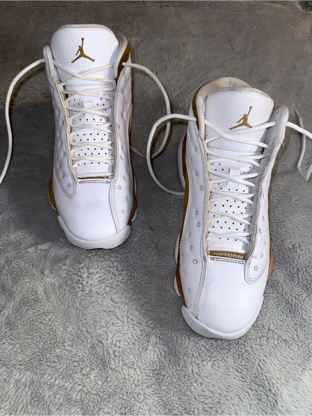 Nike Air Jordan 13 Retro White Wheat Men's Size 8 414571-171